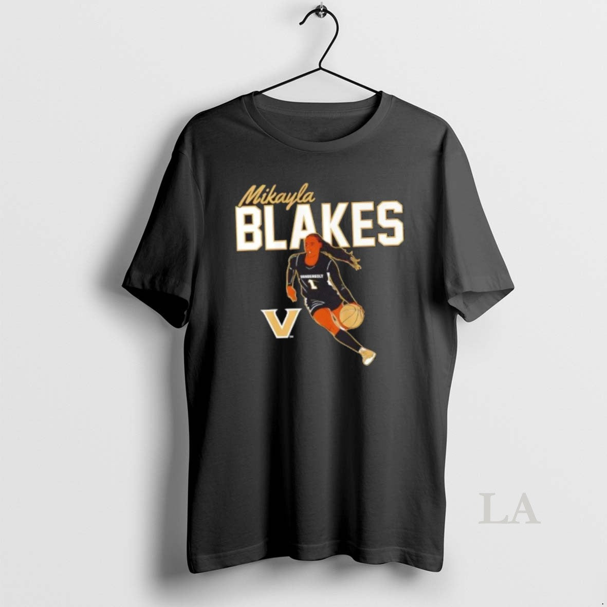 Original Vanderbilt Basketball Mikayla Blakes Name - Adult & Kids T-Shirts, Sweatshirts & Hoodies apparel design preview 1