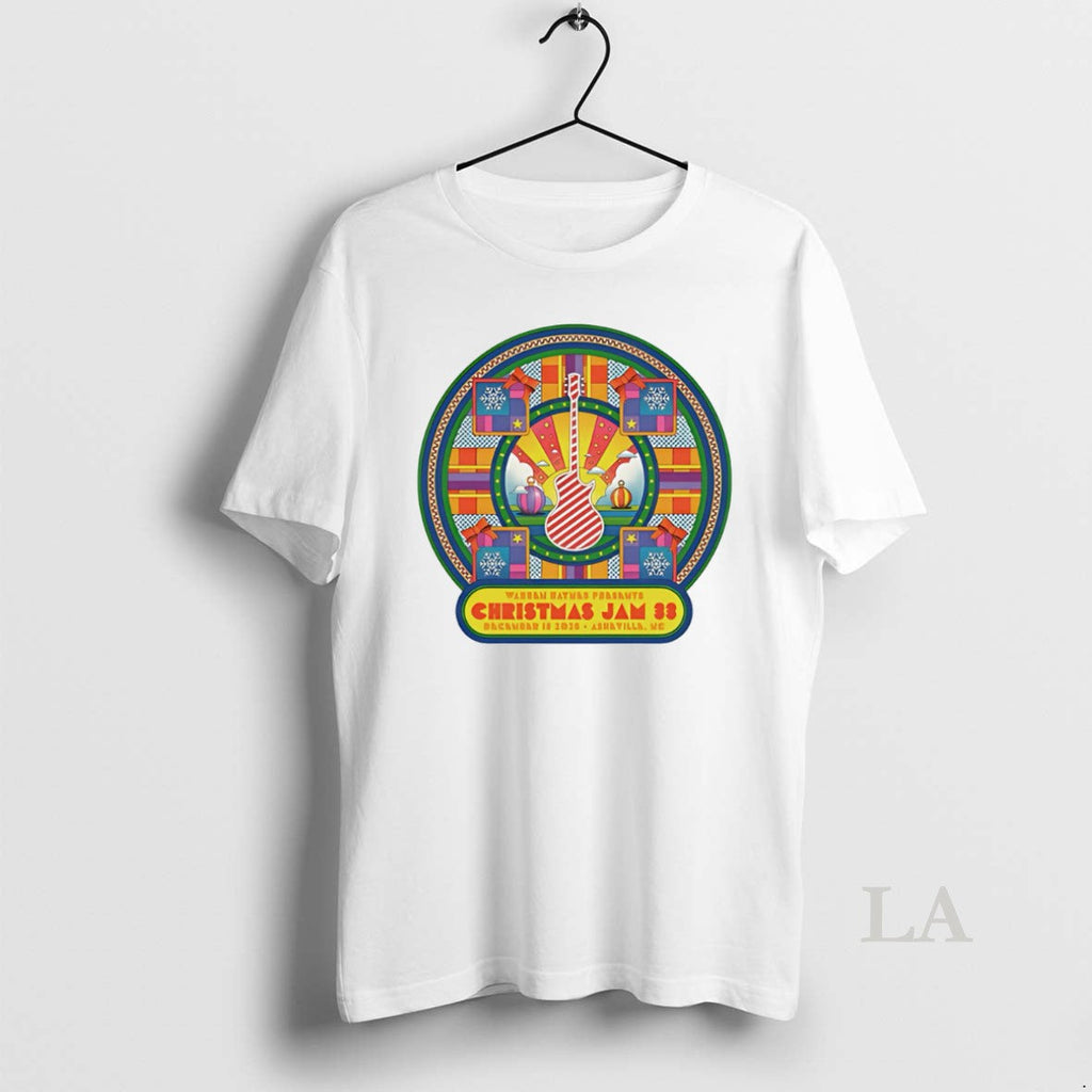 Original Warren Haynes Christmas Jam 33 Asheville Nc - Adult & Kids T-Shirts, Sweatshirts & Hoodies apparel design preview 1