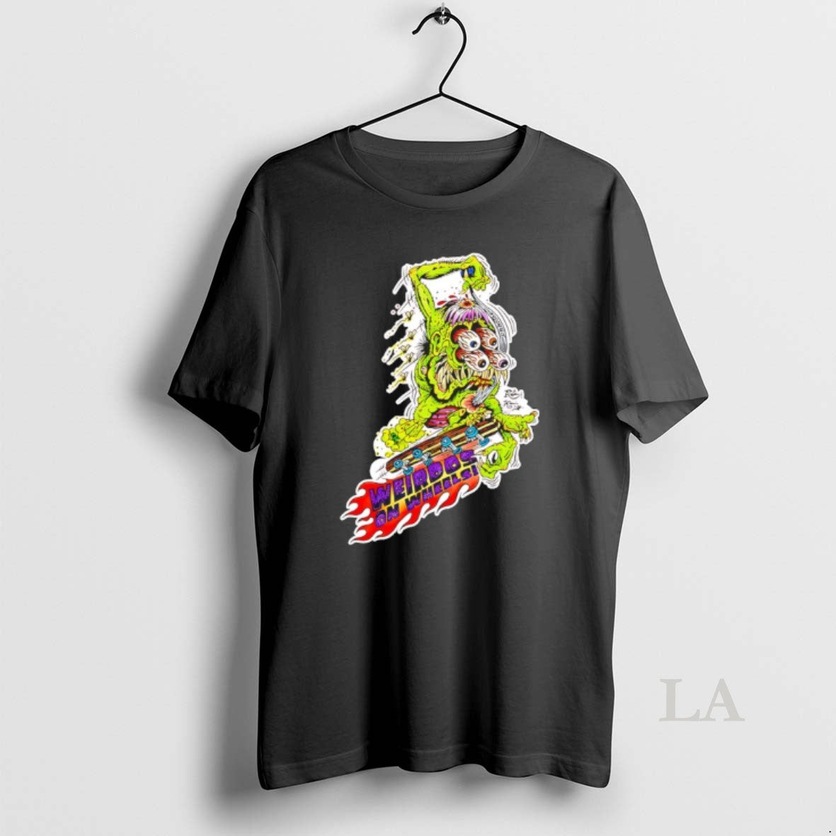 Original Weirdos On Wheels Zombie Goat Cartoon - Adult & Kids T-Shirts, Sweatshirts & Hoodies apparel design preview 1