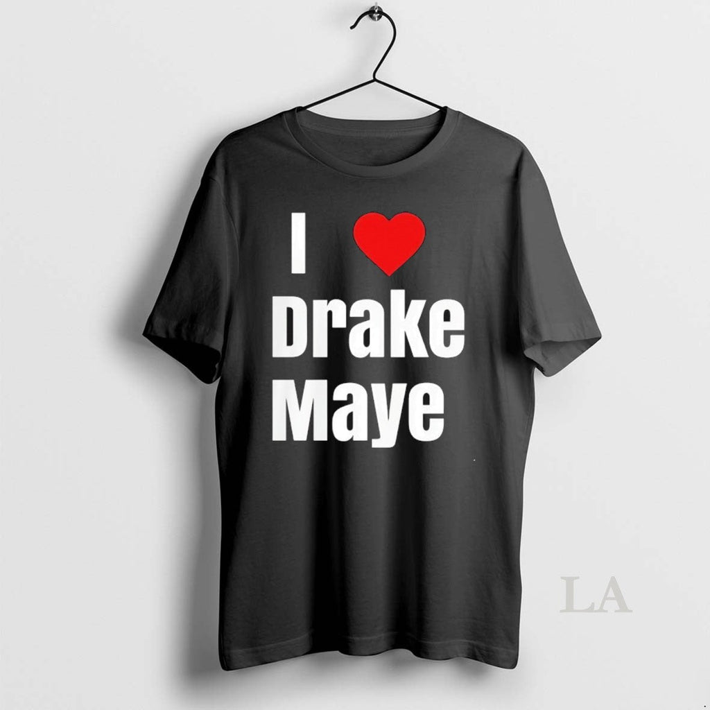 Original Will Campbell I Love Drake Maye - Adult & Kids T-Shirts, Sweatshirts & Hoodies apparel design preview 1