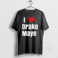 Original Will Campbell I Love Drake Maye - Adult & Kids T-Shirts, Sweatshirts & Hoodies apparel design preview 1