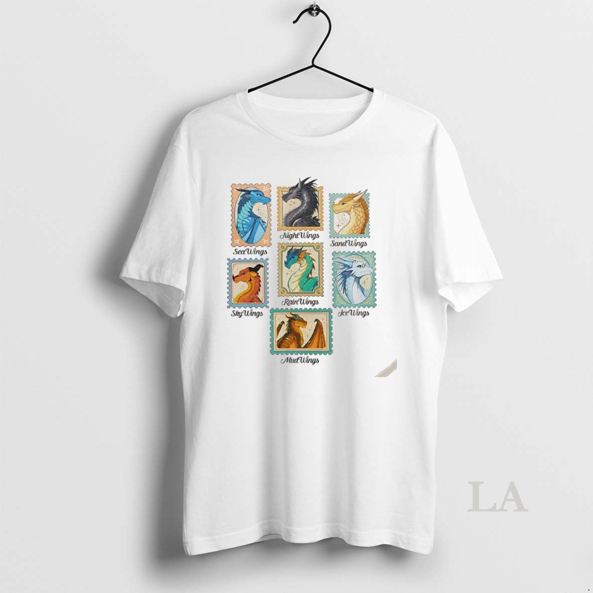 Original Wings Of Fire Dragons Stamp Dragon Lover - Adult & Kids T-Shirts, Sweatshirts & Hoodies apparel design preview 1