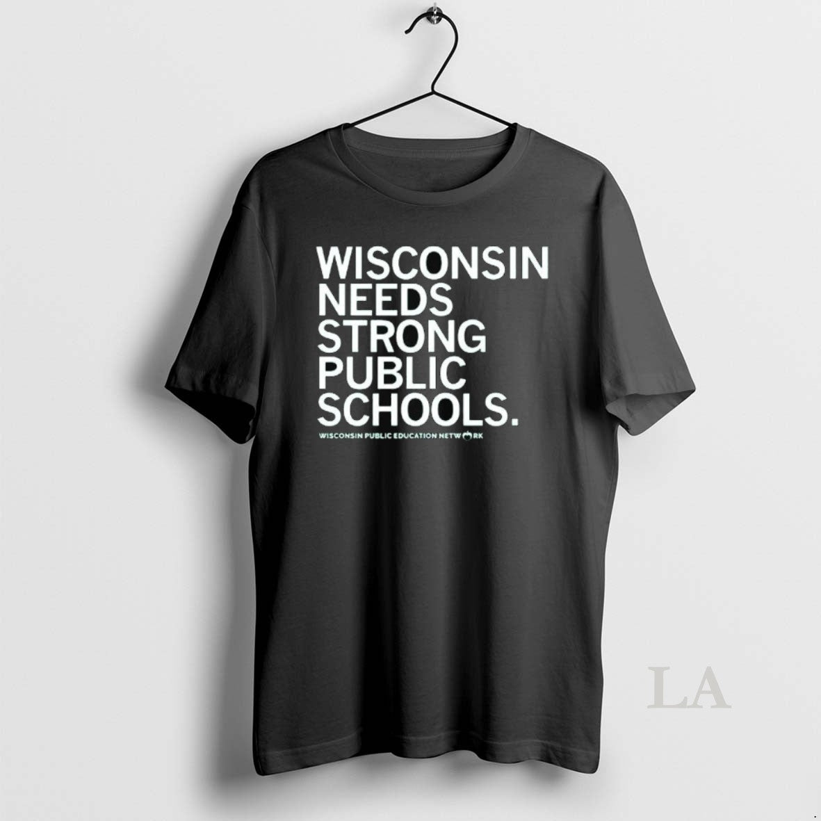 Original Wisconsin Needs Strong Public Schools Long - Adult & Kids T-Shirts, Sweatshirts & Hoodies apparel design preview 1