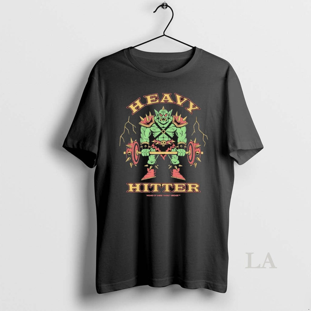 Original Wizard Of Barge Fantasy Brigade Heavy Hitter - Adult & Kids T-Shirts, Sweatshirts & Hoodies apparel design preview 1