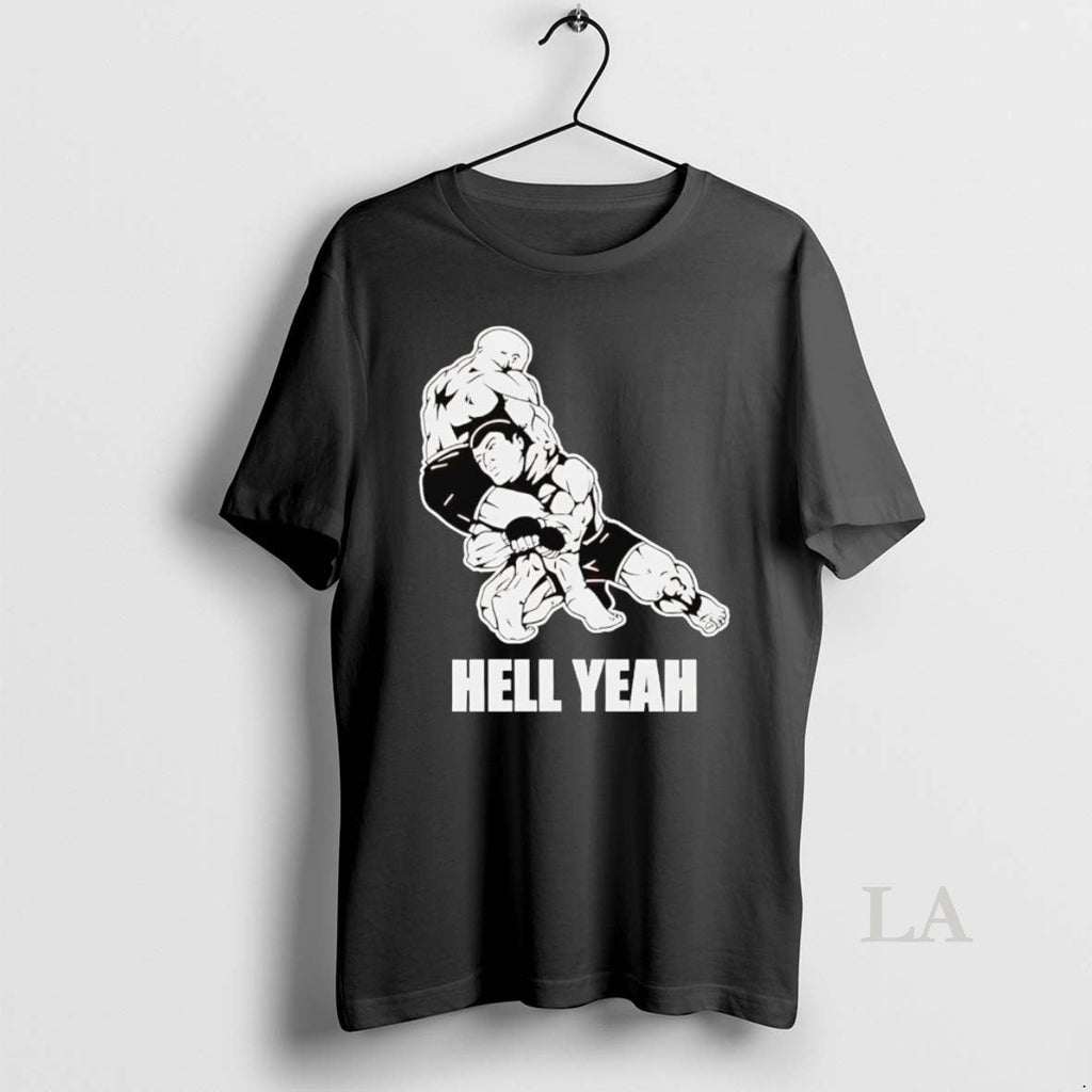 Original Wrestling Hell Yeah - Adult & Kids T-Shirts, Sweatshirts & Hoodies apparel design preview 1