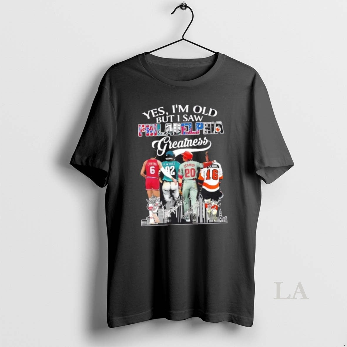 Original Yes Im Old But I Saw Philadelphia Sports - Adult & Kids T-Shirts, Sweatshirts & Hoodies apparel design preview 1