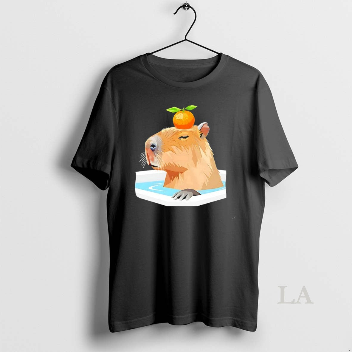 Original Yuzu Spa Treatment Geometric Capyba - Adult & Kids T-Shirts, Sweatshirts & Hoodies apparel design preview 1