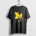 Original Zipper X Michigan Wolverines Football Logo - Adult & Kids T-Shirts, Sweatshirts & Hoodies apparel design preview 1