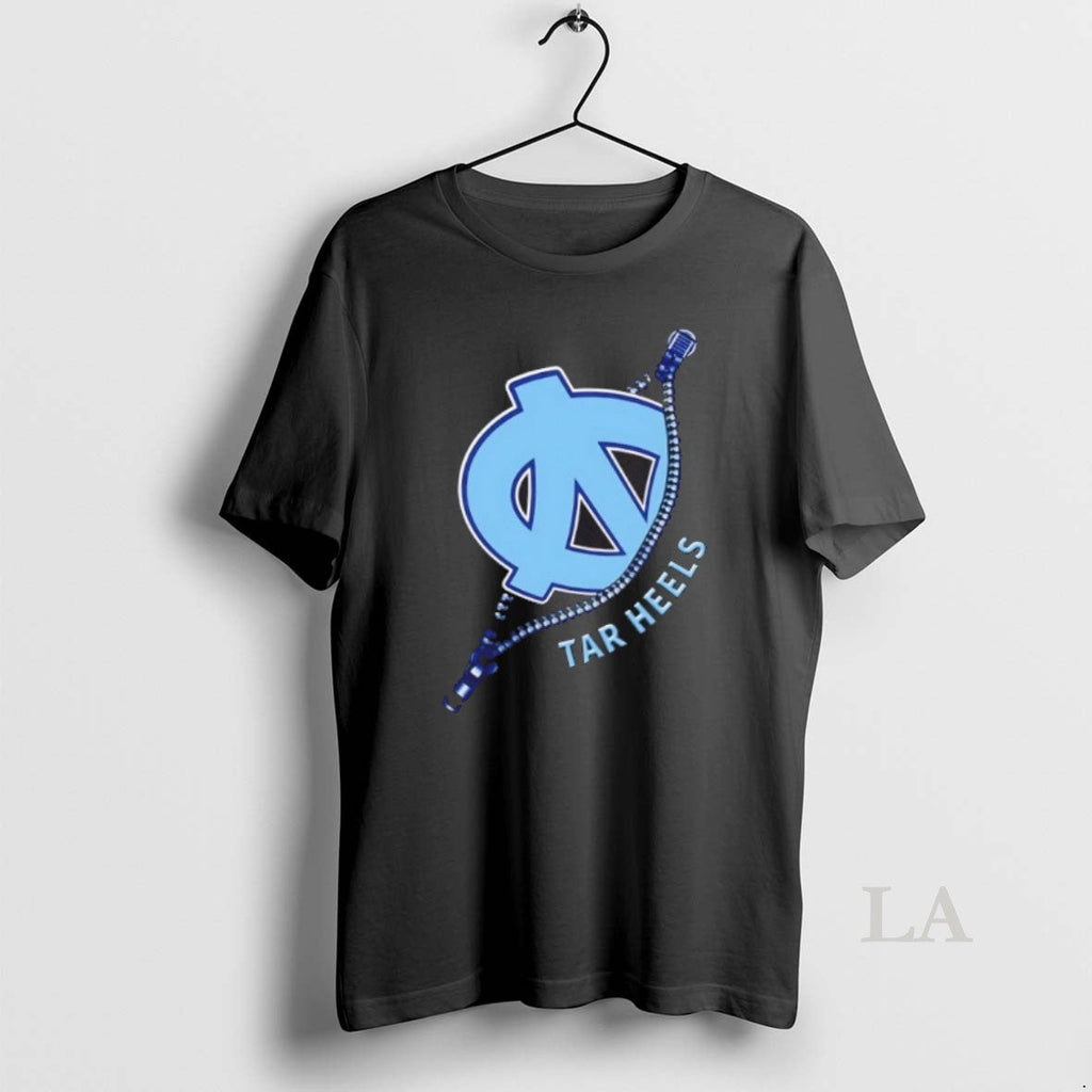 Original Zipper X North Carolina Tar Heels Football - Adult & Kids T-Shirts, Sweatshirts & Hoodies apparel design preview 1