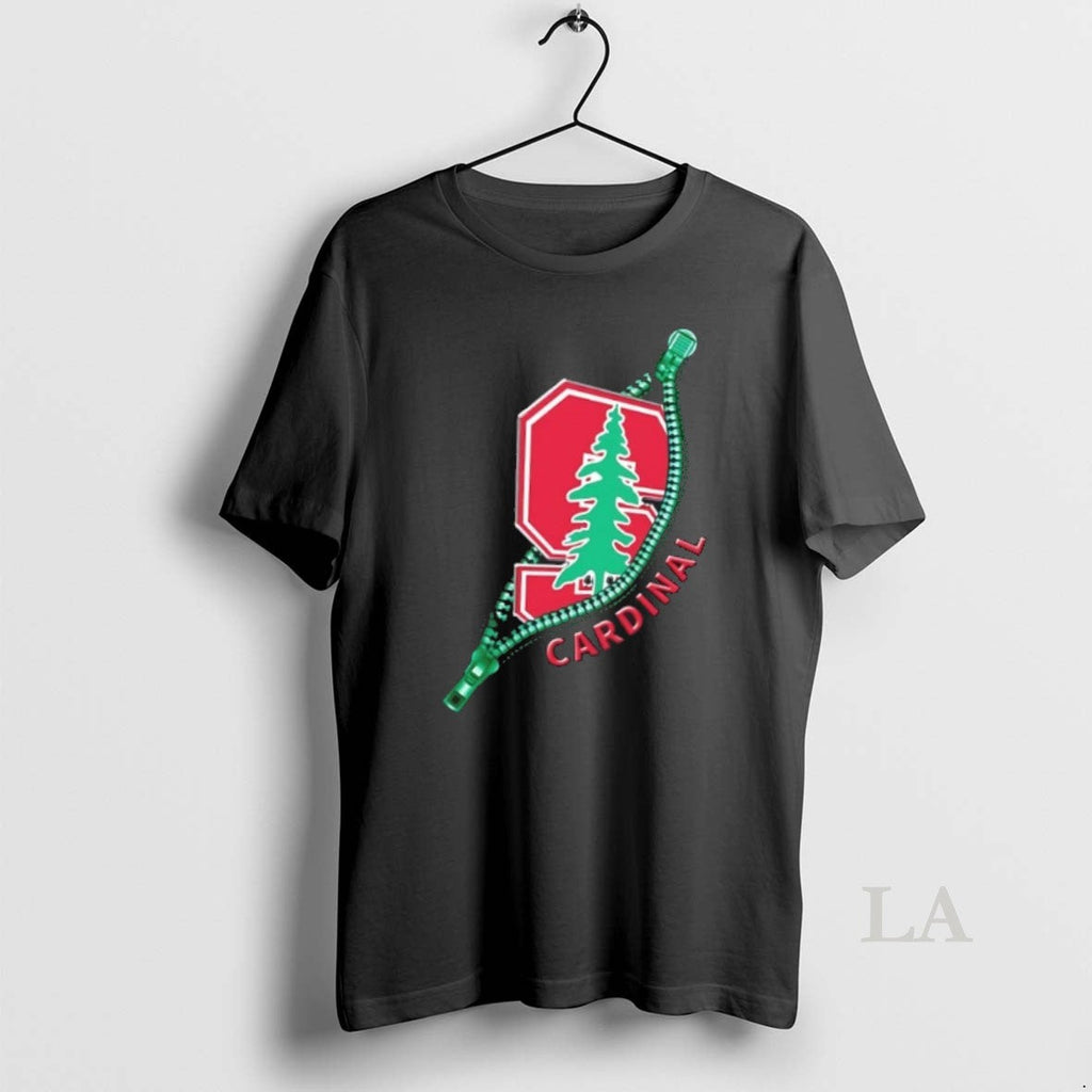 Original Zipper X Stanford Cardinal Football Logo - Adult & Kids T-Shirts, Sweatshirts & Hoodies apparel design preview 1