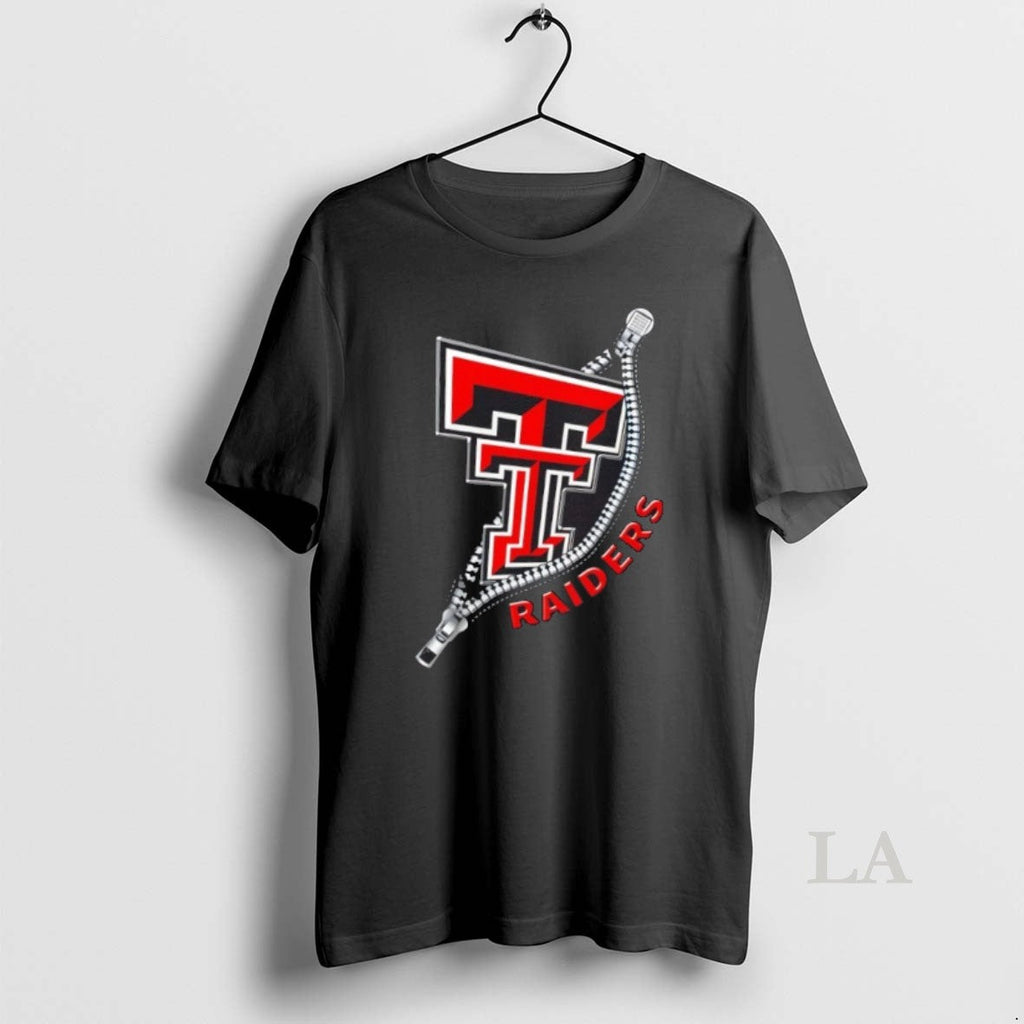 Original Zipper X Texas Tech Red Raiders Football - Adult & Kids T-Shirts, Sweatshirts & Hoodies apparel design preview 1