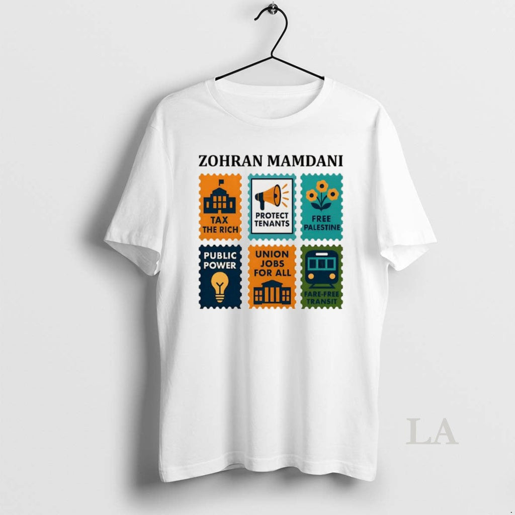 Original Zohran Mamdani Tax The Rich Mayor Of New - Adult & Kids T-Shirts, Sweatshirts & Hoodies apparel design preview 1