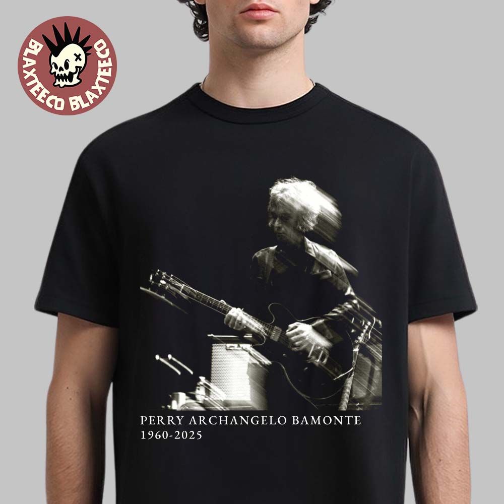 Perry Bamonte The Cure Guitarist Rest In Peace RIP - Adult & Kids T-Shirts, Sweatshirts & Hoodies apparel design preview 1