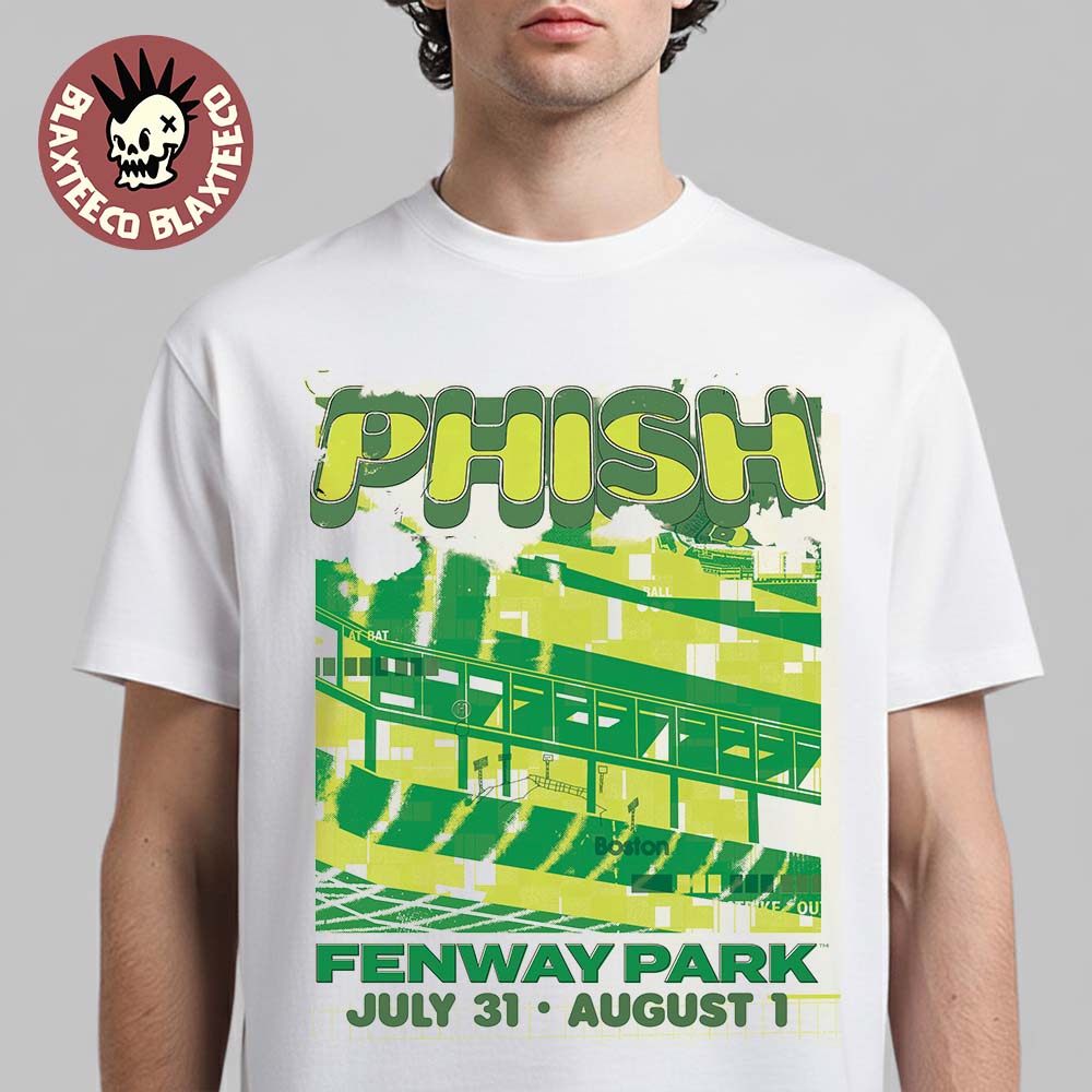 Phish Boston Massachusetts 2026 Event At Fenway Park - Adult & Kids T-Shirts, Sweatshirts & Hoodies apparel design preview 1