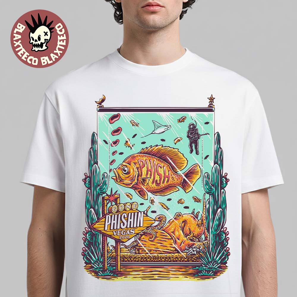 Phish Live At Sphere Las Vegas 2026 Venue Poster - Adult & Kids T-Shirts, Sweatshirts & Hoodies apparel design preview 1