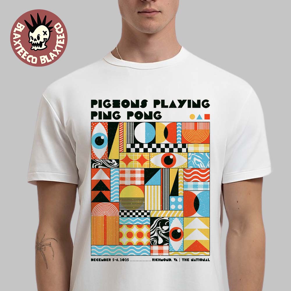 Pigeons Playing Ping Pong Richmond Virginia 2025 - Adult & Kids T-Shirts, Sweatshirts & Hoodies apparel design preview 1