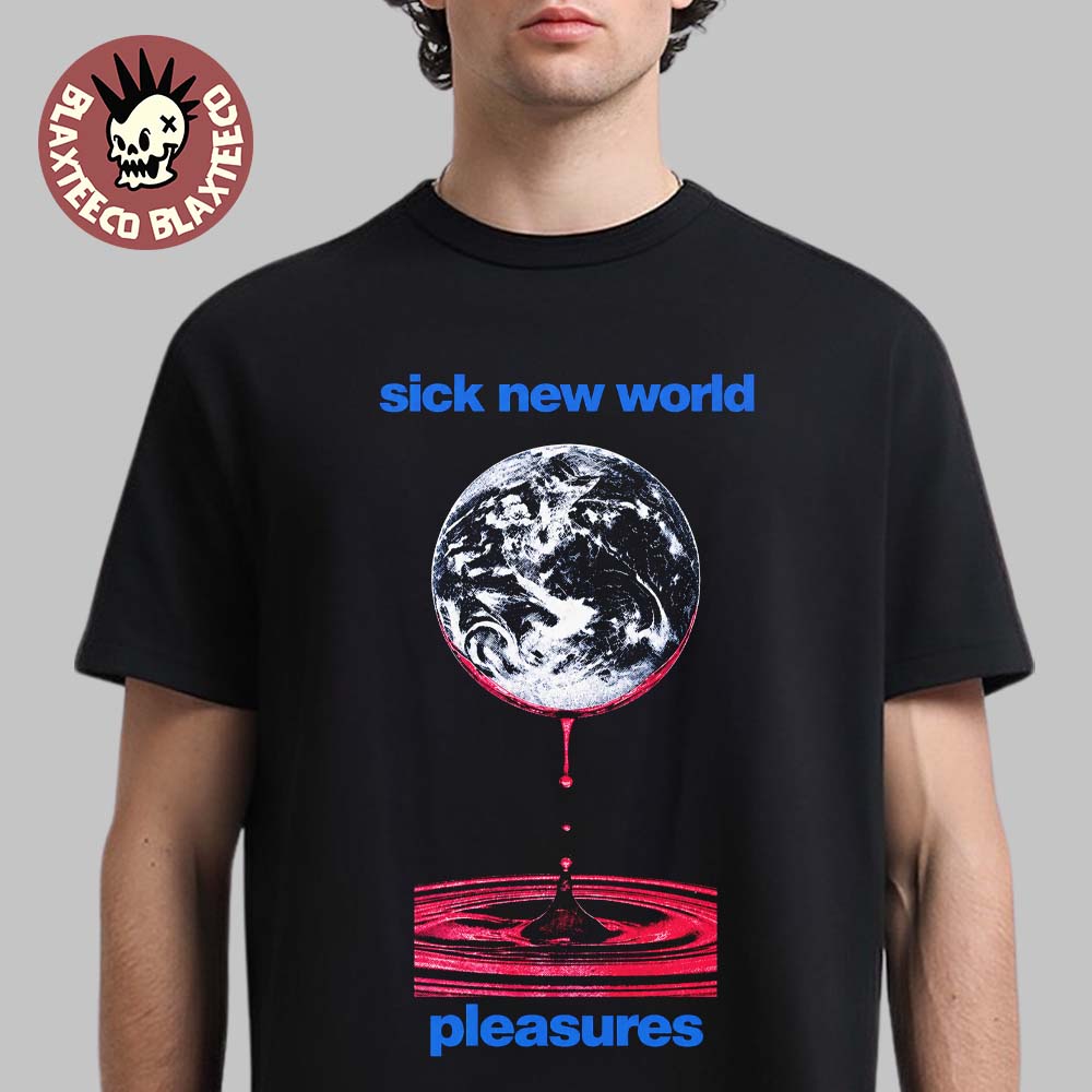Pleasures Sick New World 2026 Las Vegas Merch On - Adult & Kids T-Shirts, Sweatshirts & Hoodies apparel design preview 1