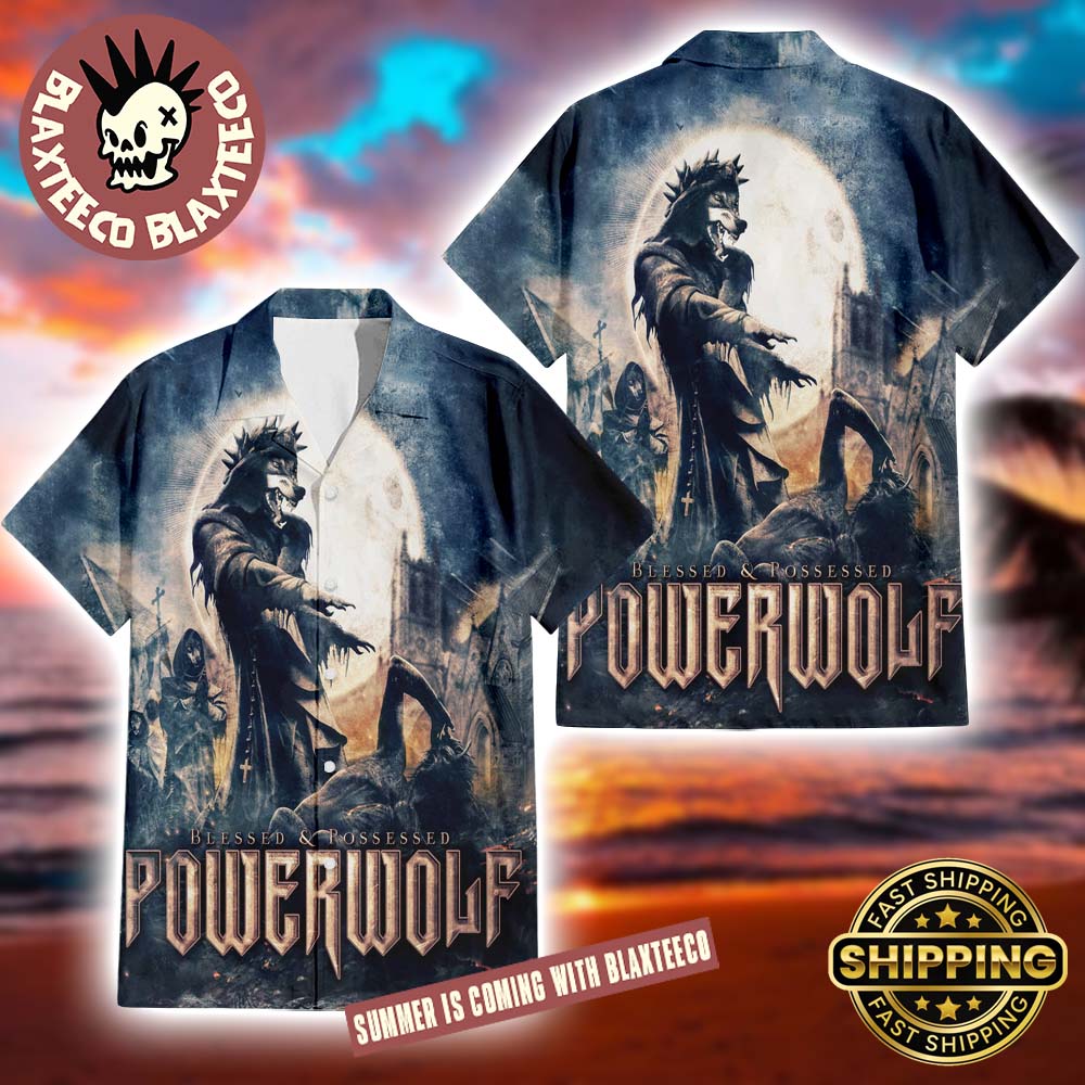 Powerwolf Blessed And Possessed Deluxe Editon Album - Adult & Kids T-Shirts, Sweatshirts & Hoodies apparel design preview 1