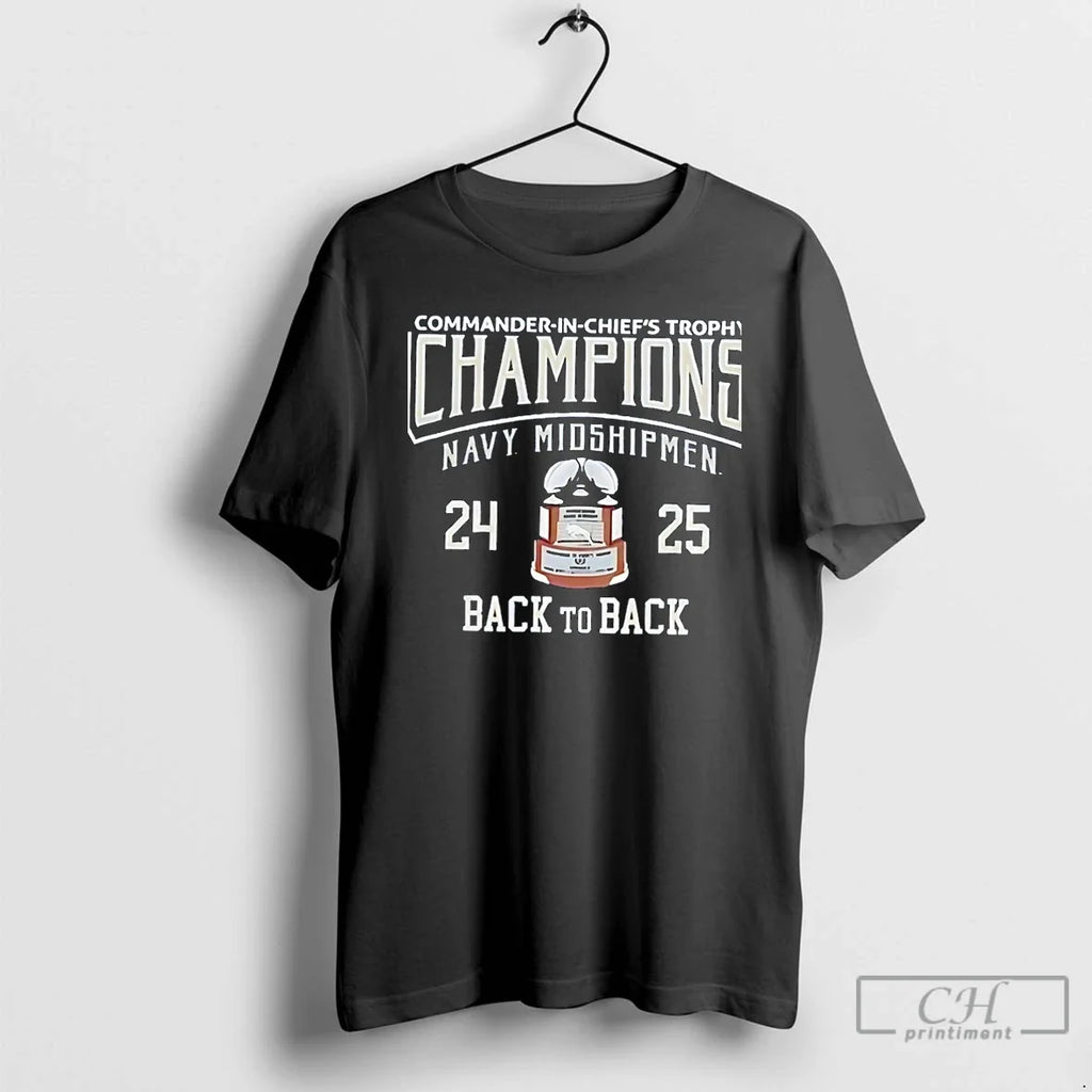 Premium 2025 Commander In Chiefs Trophy Champions - Adult & Kids T-Shirts, Sweatshirts & Hoodies apparel design preview 1
