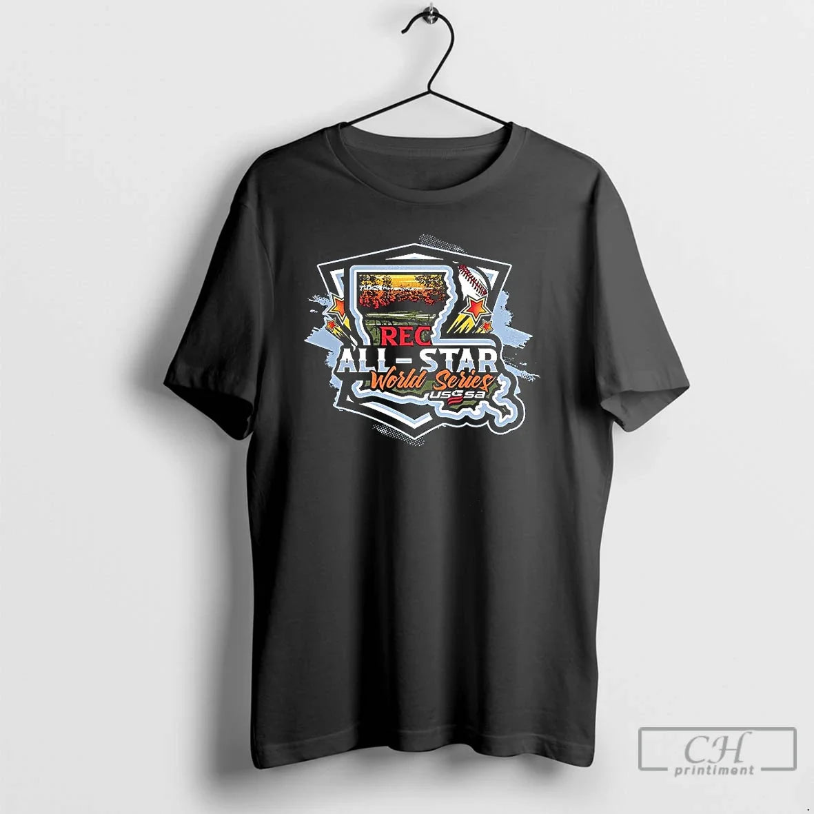 Premium 2025 Usssa All Star World Series - Adult & Kids T-Shirts, Sweatshirts & Hoodies apparel design preview 1