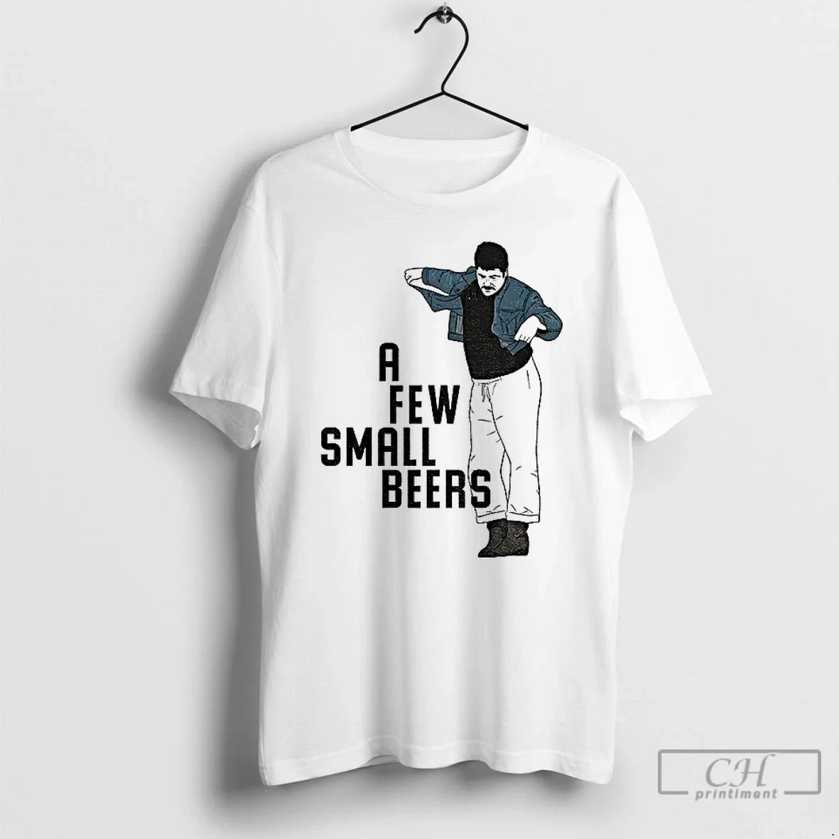 Premium A Few Small Beers Fat Pizza - Adult & Kids T-Shirts, Sweatshirts & Hoodies apparel design preview 1