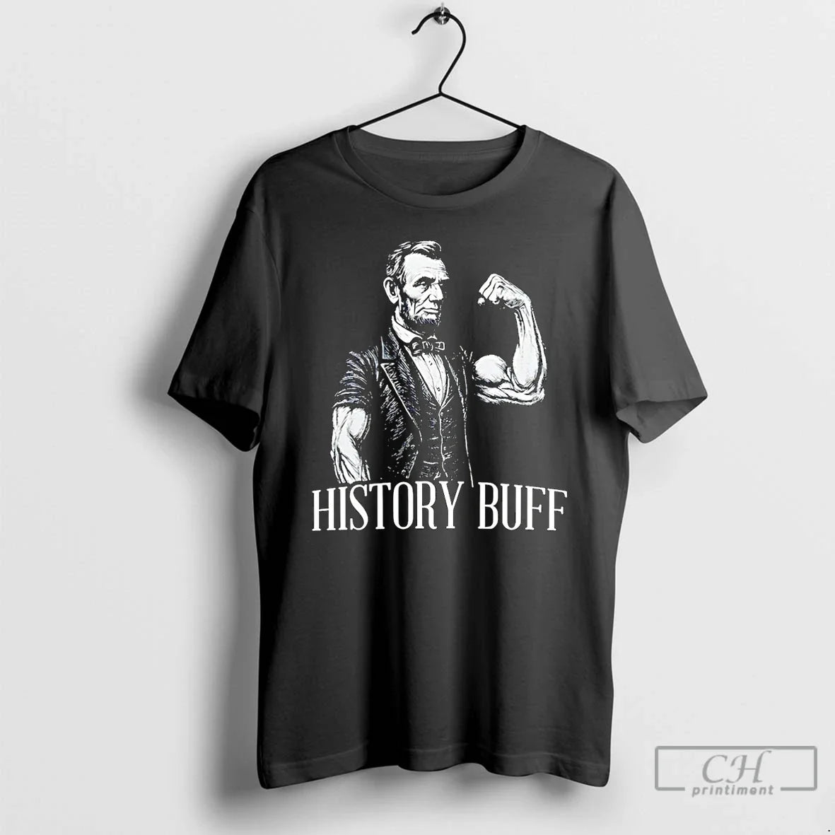 Premium Abe Lincoln History Buff Christmas - Adult & Kids T-Shirts, Sweatshirts & Hoodies apparel design preview 1