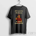 Premium All I Want For Christmas Is John Cena Back - Adult & Kids T-Shirts, Sweatshirts & Hoodies apparel design preview 1