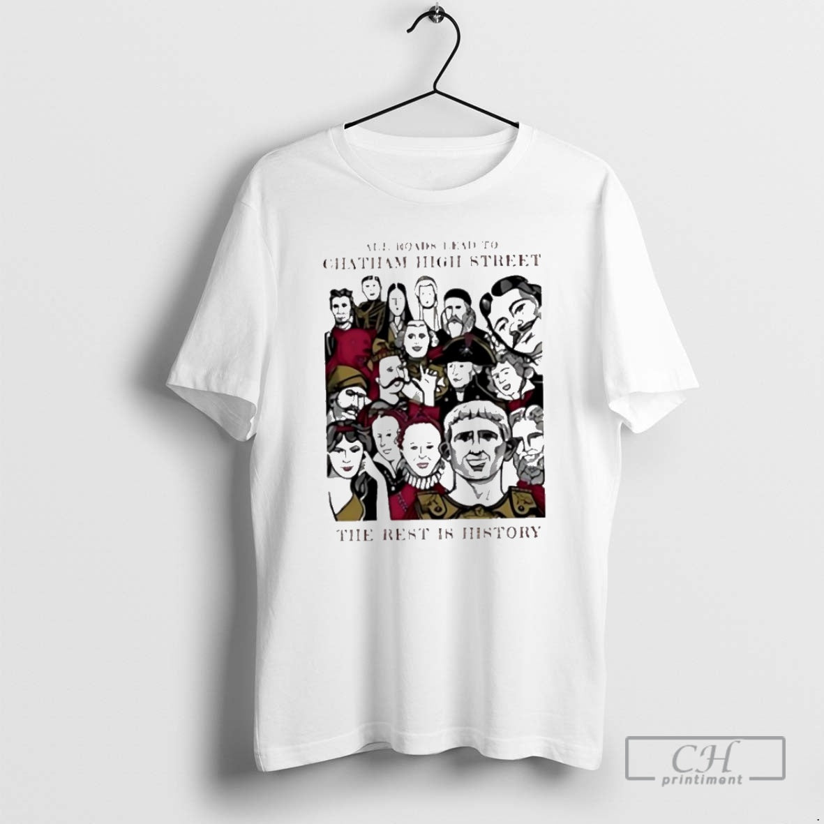 Premium All Roads Lead To Chatham High Street The - Adult & Kids T-Shirts, Sweatshirts & Hoodies apparel design preview 1