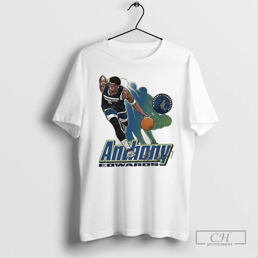 Premium Anthony Edwards Minnesota Timberwolves - Adult & Kids T-Shirts, Sweatshirts & Hoodies apparel design preview 1