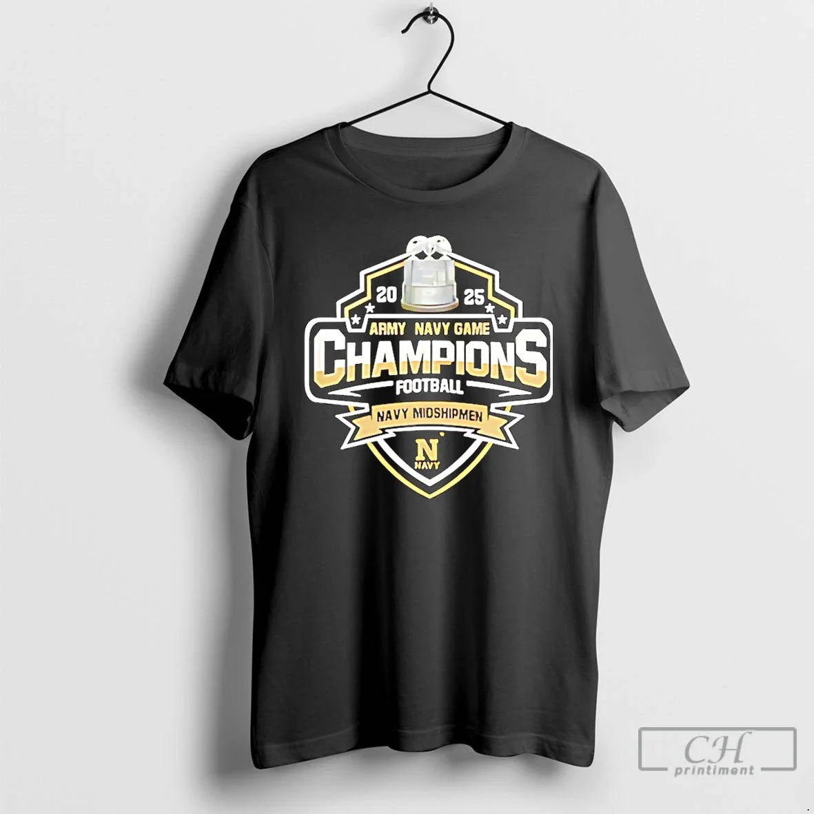 Premium Army Navy Game Midshipmen Football Champions - Adult & Kids T-Shirts, Sweatshirts & Hoodies apparel design preview 1