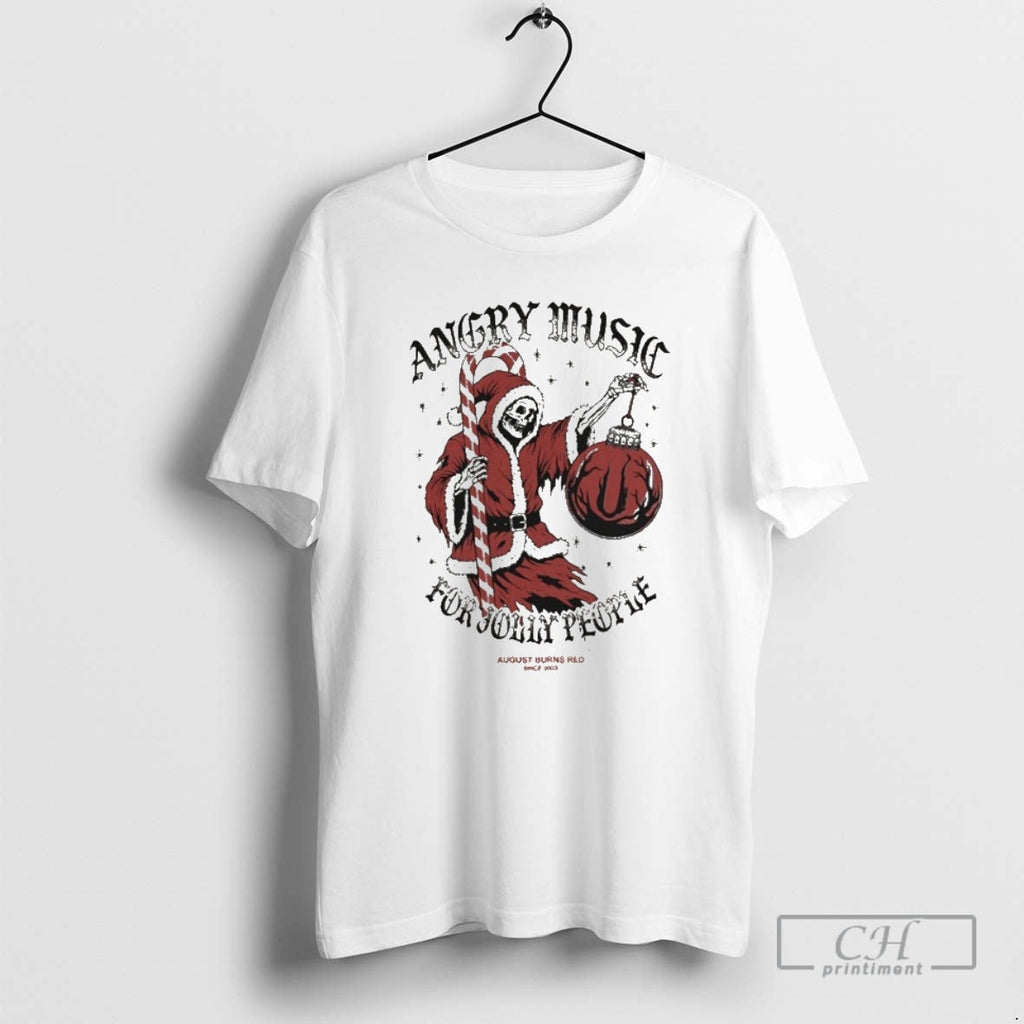 Premium August Burns Red Angry Music For Jolly People - Adult & Kids T-Shirts, Sweatshirts & Hoodies apparel design preview 1