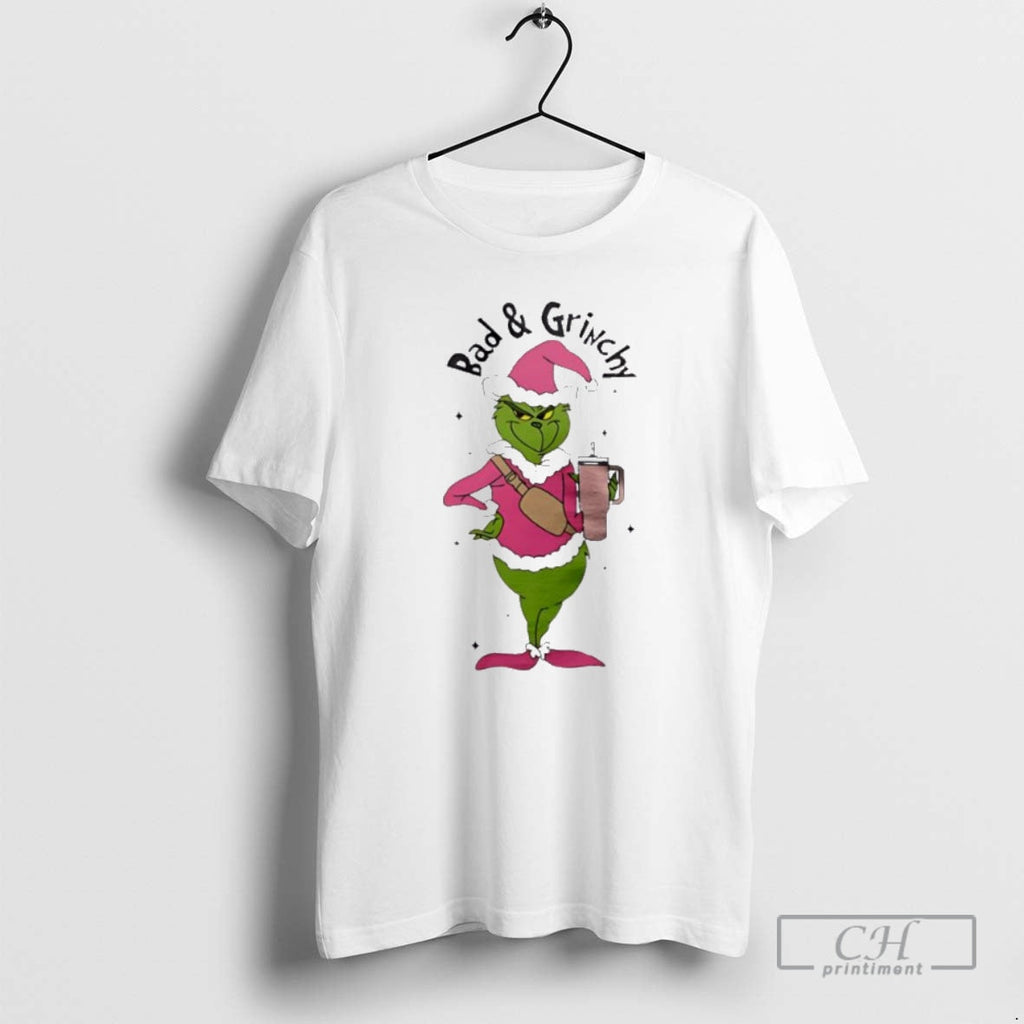 Premium Awesome Bad And Grinchy Xmas Sweater - Adult & Kids T-Shirts, Sweatshirts & Hoodies apparel design preview 1