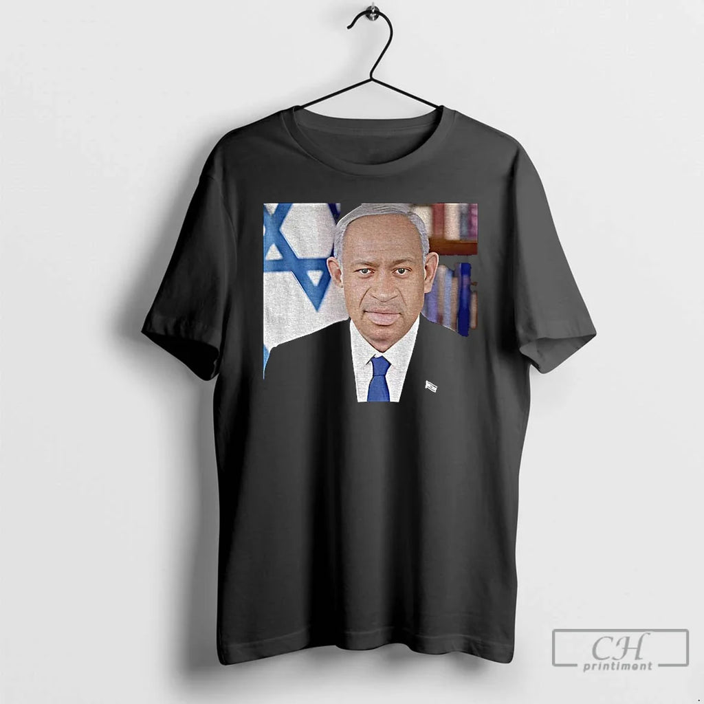 Premium Benjamin Floyd George Netanyahu Israel Flag - Adult & Kids T-Shirts, Sweatshirts & Hoodies apparel design preview 1
