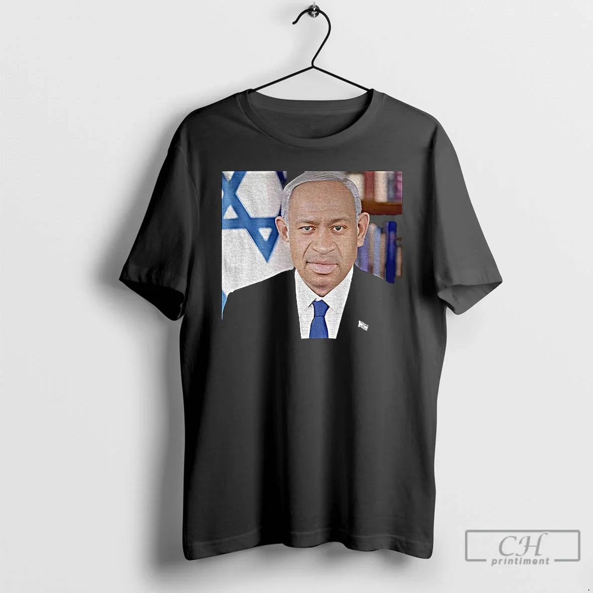 Premium Benjamin Floyd George Netanyahu Israel Flag - Adult & Kids T-Shirts, Sweatshirts & Hoodies apparel design preview 1