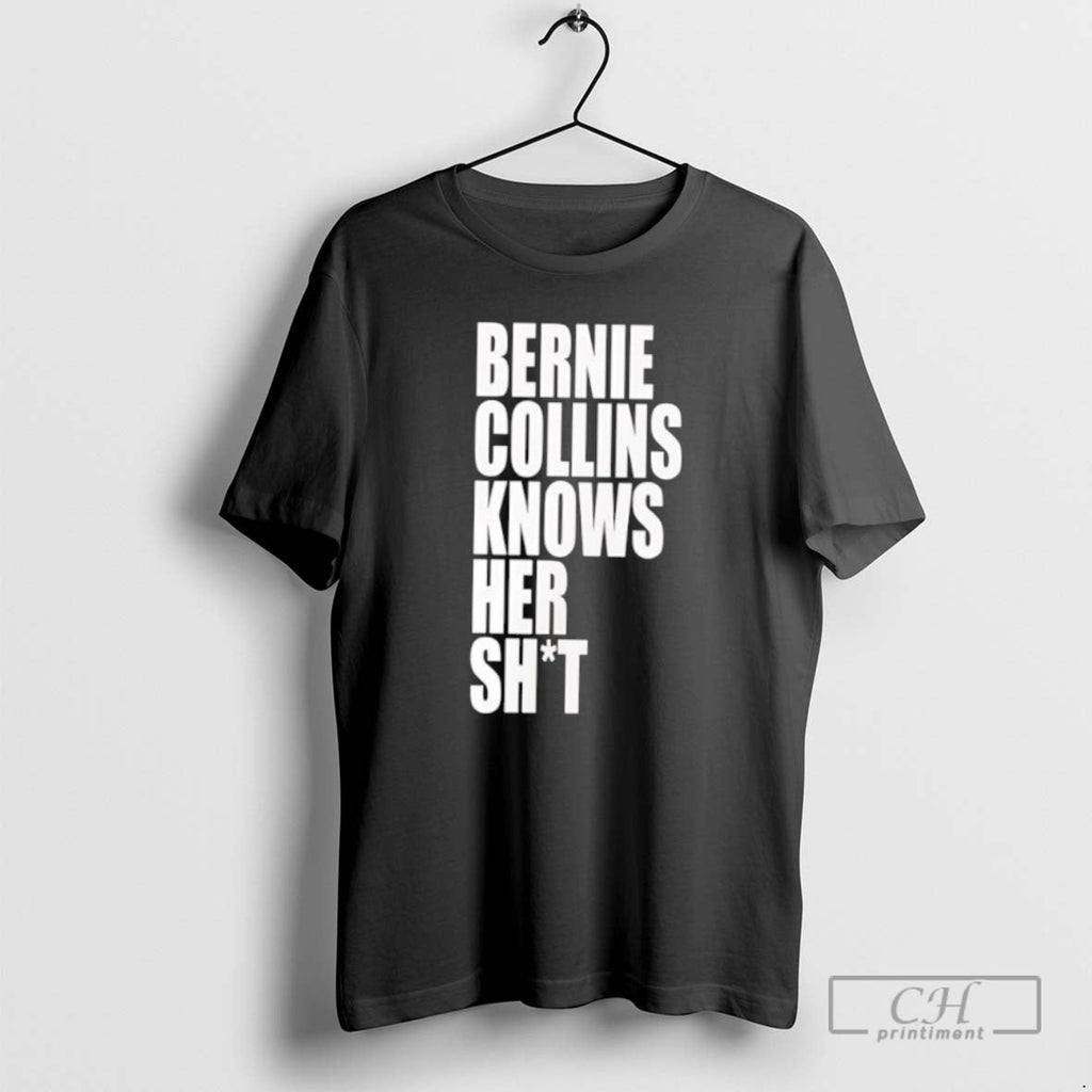 Premium Bernie Collins Knows Her Shit Sweater - Adult & Kids T-Shirts, Sweatshirts & Hoodies apparel design preview 1