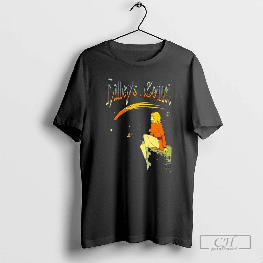 Premium Billie Eilish Halleys Comet Vintage Sweater - Adult & Kids T-Shirts, Sweatshirts & Hoodies apparel design preview 1