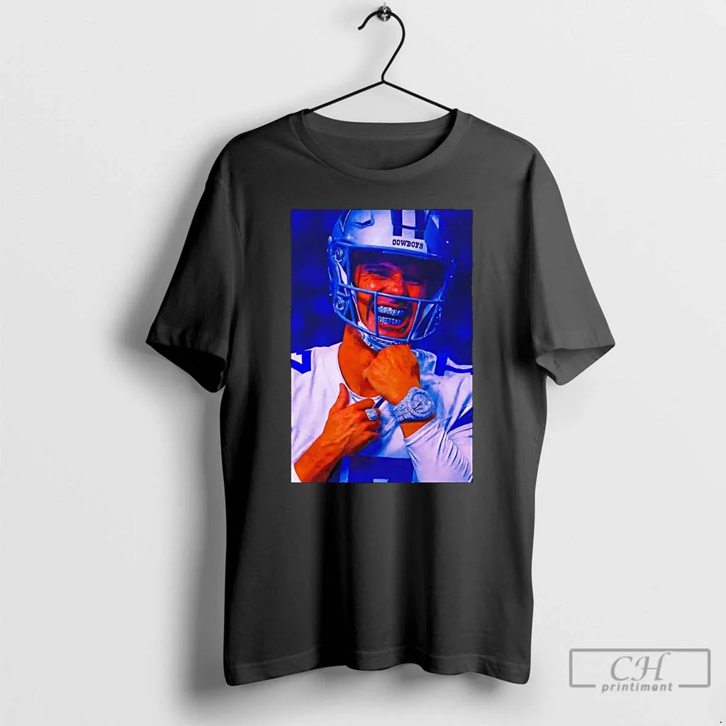 Premium Brandon Aubrey Dallas Cowboys Diamond Graphic - Adult & Kids T-Shirts, Sweatshirts & Hoodies apparel design preview 1