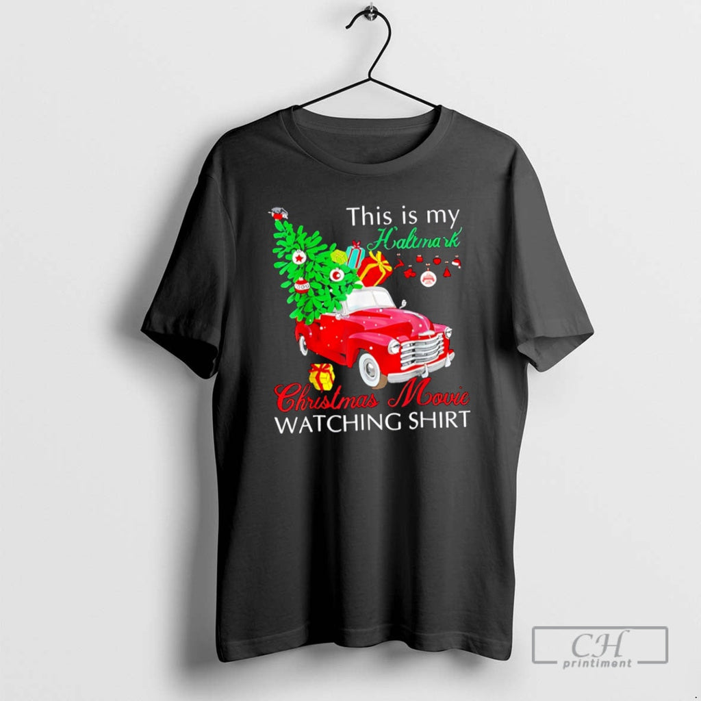 Premium Car This Is My Hallmark Christmas Movie - Adult & Kids T-Shirts, Sweatshirts & Hoodies apparel design preview 1