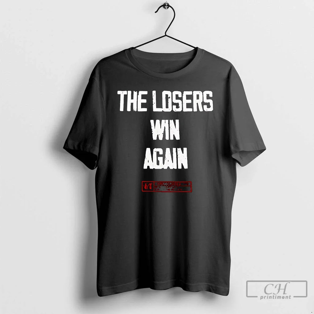 Premium Carmelo Hayes The Losers Win Again Christmas - Adult & Kids T-Shirts, Sweatshirts & Hoodies apparel design preview 1