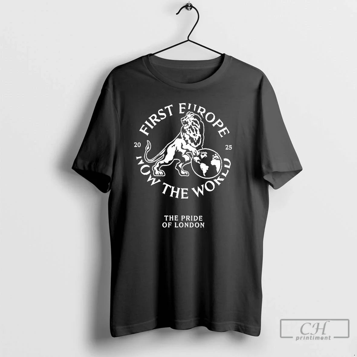Premium Chelsea Fc First Europe Now The World 2025 - Adult & Kids T-Shirts, Sweatshirts & Hoodies apparel design preview 1