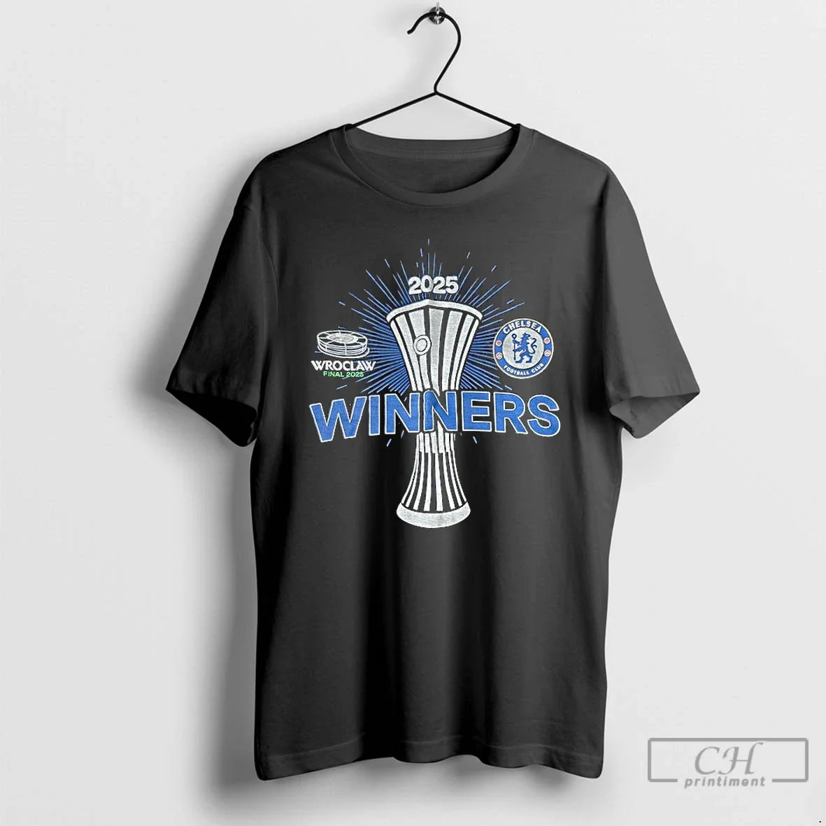 Premium Chelsea Football Club Uecl Winners Wroclaw - Adult & Kids T-Shirts, Sweatshirts & Hoodies apparel design preview 1