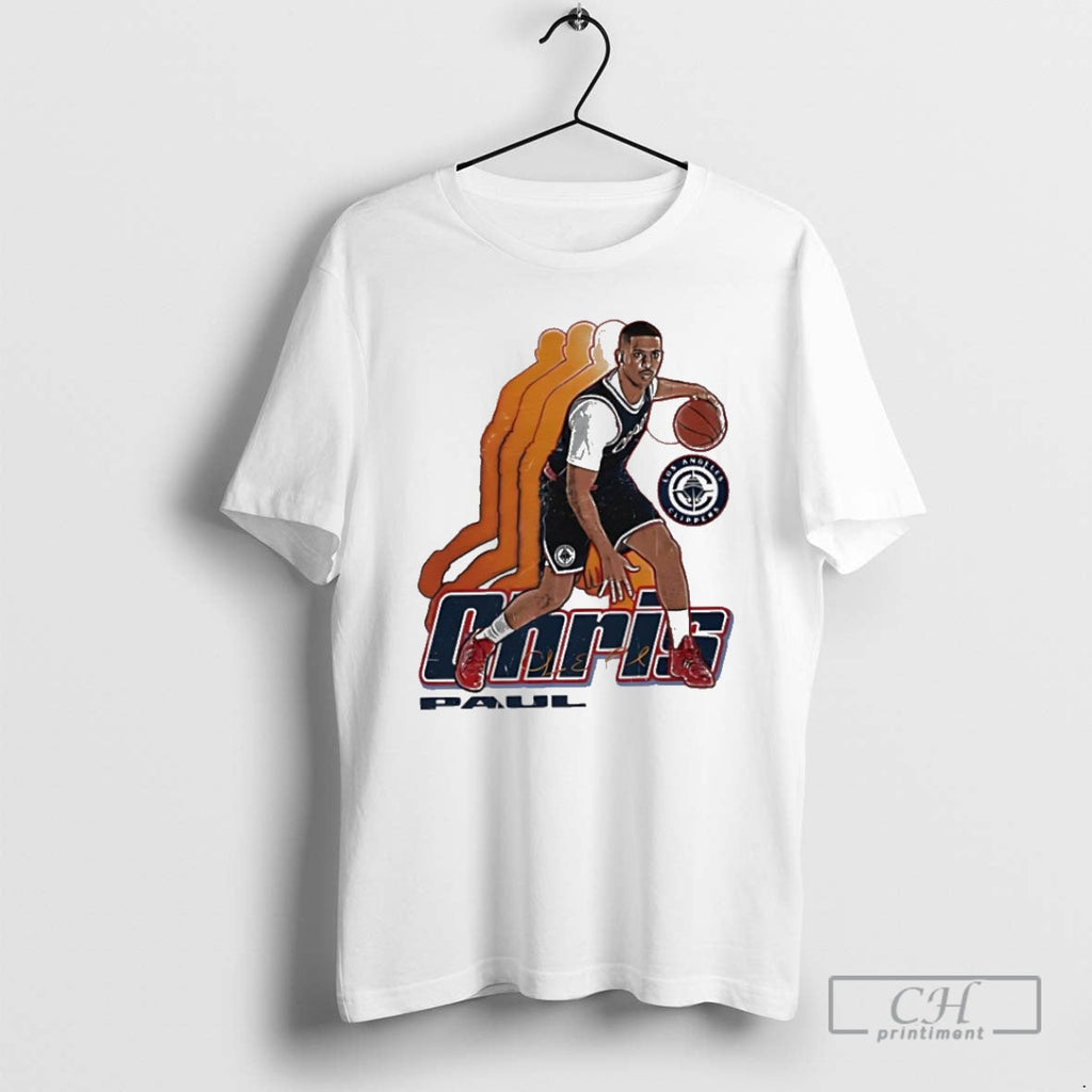 Premium Chris Paul Los Angeles Clippers Signature - Adult & Kids T-Shirts, Sweatshirts & Hoodies apparel design preview 1