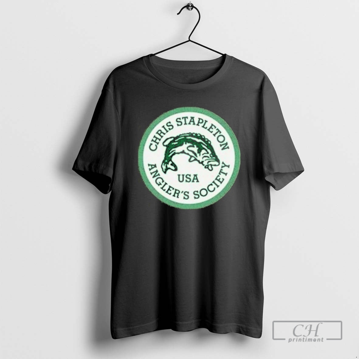 Premium Chris Stapleton The Anglers Society Usa Fish - Adult & Kids T-Shirts, Sweatshirts & Hoodies apparel design preview 1