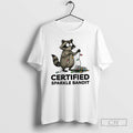 Premium Christmas Raccoon Holiday Certified Sparkle - Adult & Kids T-Shirts, Sweatshirts & Hoodies apparel design preview 1