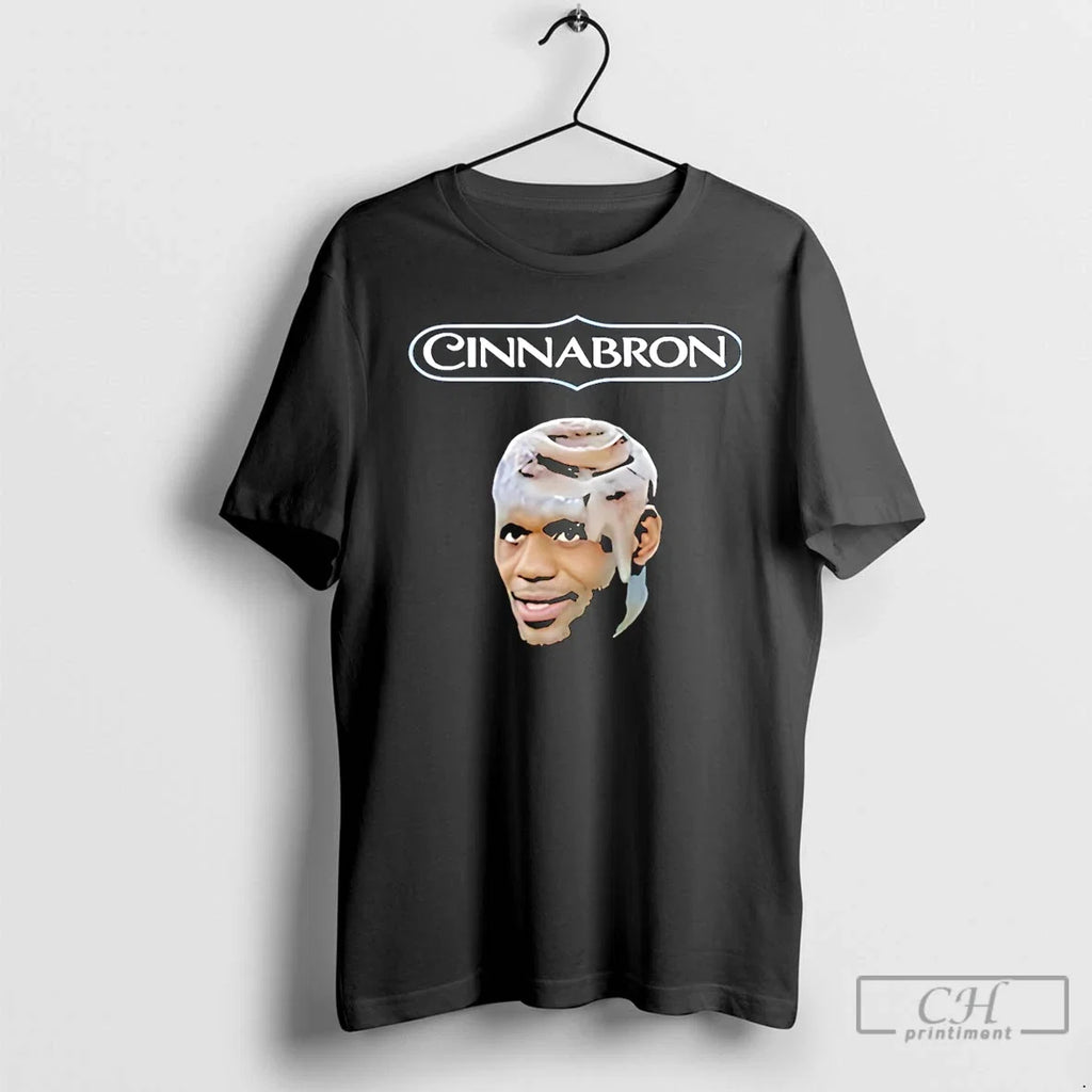 Premium Cinnabron Lebron Cinnamon Roll Parody Meme - Adult & Kids T-Shirts, Sweatshirts & Hoodies apparel design preview 1