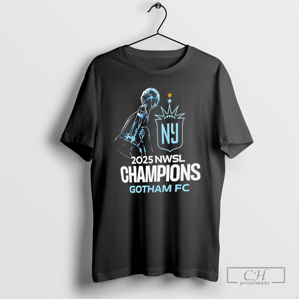 Premium Cup Gotham Fc 2025 Nwsl Champions Sweater - Adult & Kids T-Shirts, Sweatshirts & Hoodies apparel design preview 1