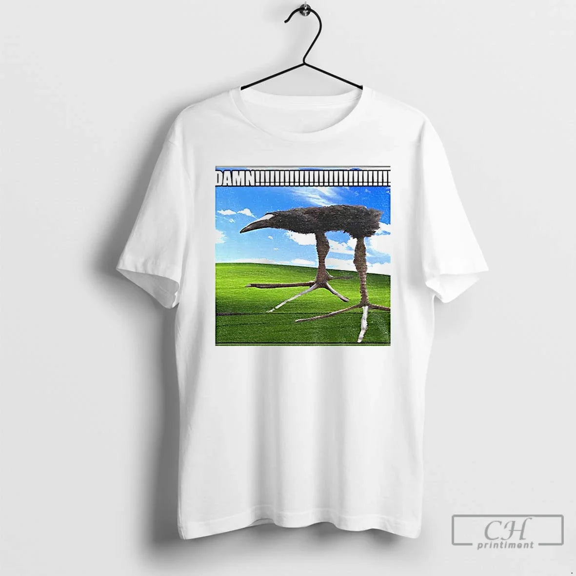Premium Damn Bird Blue Sky - Adult & Kids T-Shirts, Sweatshirts & Hoodies apparel design preview 1