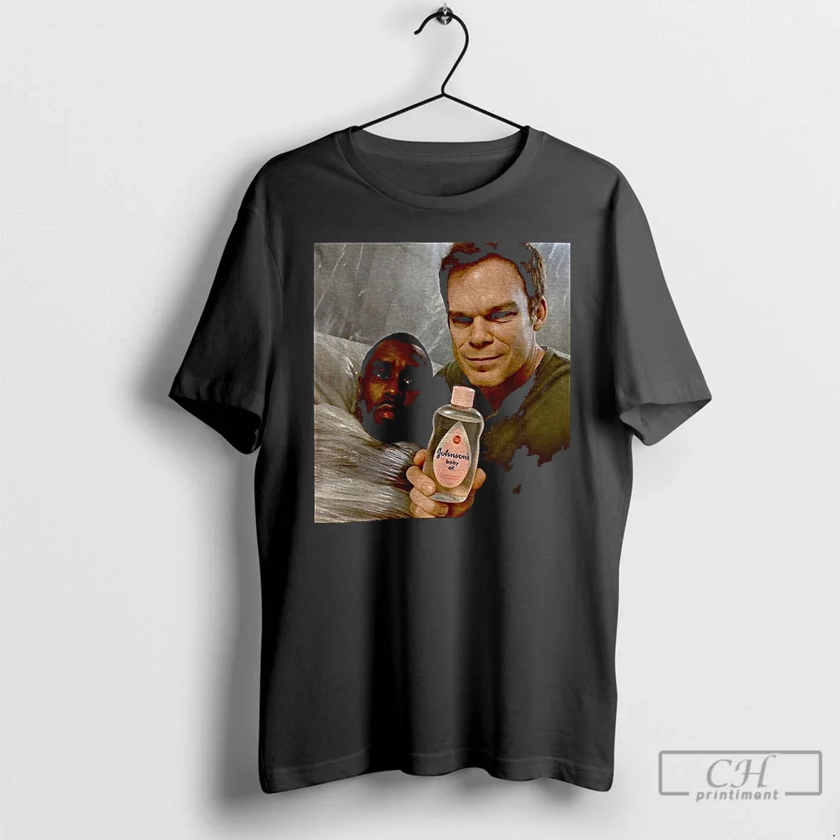 Premium Dexter And Diddy Morgan Victim Baby Oil Lover - Adult & Kids T-Shirts, Sweatshirts & Hoodies apparel design preview 1