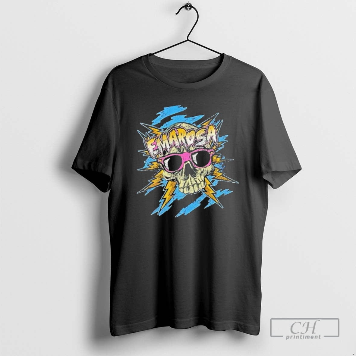 Premium Emarosa Skull Retro Sweater - Adult & Kids T-Shirts, Sweatshirts & Hoodies apparel design preview 1