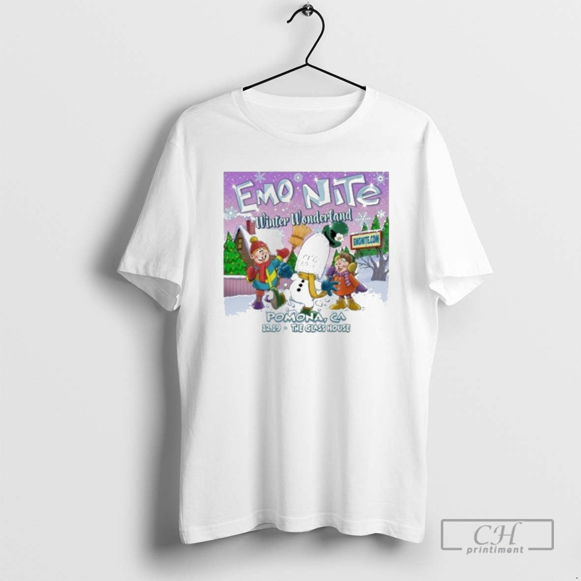 Premium Emo Nite The Glass House In Pomona Ca Dec 19 - Adult & Kids T-Shirts, Sweatshirts & Hoodies apparel design preview 1